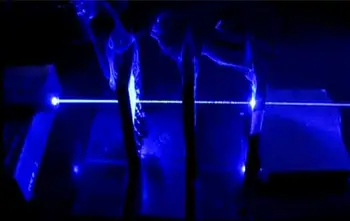 Putere mare putere militară mai puternică albastru laser pointer 450nm 500000m pot concentra arde meci lumina lumânărilor tigara