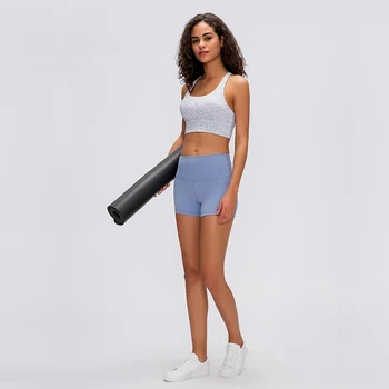 Camo Model de Talie Mare Antrenament de Fitness pantaloni Scurți Femei Goale-simt Nimic dovada Yoga Funcționare Compresie Exercițiu pantaloni Scurți