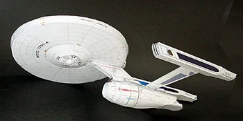 Hârtie 3D Model Star Trek NCC-1701-UN HD de Desen Model DIY Manual de Reducere a Presiunii Jucărie