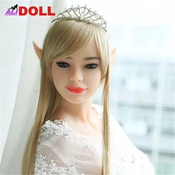 Cele mai Frumoase 168 cm Fairy Elf Real Silicon Păpuși pentru Sex Real Păpuși Jucarii Sexuale Femeie de Cauciuc Schelet de Metal Papusa de Sex Oral Anal Vagin