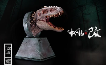 Nanmu Indominus Rex Dinozaur Cap De Dragon Busturi Statuie Cu Magnet Clasic Jucarii Baieti Model Animal