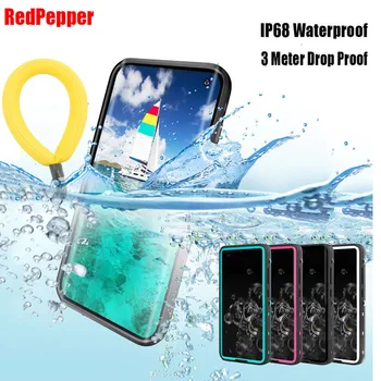 RedPepper IP68 rezistent la apa Caz Pentru Samsung Galaxy S20 Plus S10 Nota 20, Ultra 10 Scufundări Subacvatice PC +TPU Armura Acoperi SN11