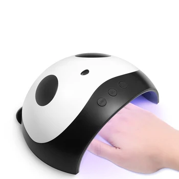 36W/24W USB Panda Drăguț Forma de Arta Unghiilor cu Gel Uscător de Unghii UV Lampă cu LED-uri de Lumină Vindeca Manichiura Mașină cu Unghii de Sticlă Curată Ca Cadou Gratuit