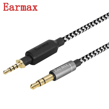 Earmax Căști Upgrade Cablu de 3,5 mm La 2,5 mm Sârmă setul cu Cască 6N Cupru fără Oxigen schimb Pentru JBL J55/J55A/J88/J88A 1.2 m