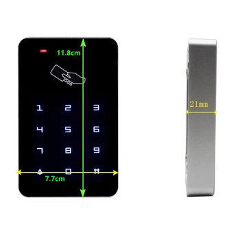 125khz RFID Control Acces tastatura reader Sistem de acces Digital RFID Tastatura Ușa Electric de Blocare deschidere cititor de carduri RFID 1000 de utilizatori
