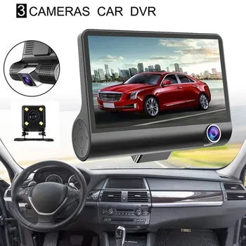 1080P DVR Auto Dash Cam Voiture GPS WIFI din Spate Vedere aparat de Fotografiat de Detectare a Mișcării Masina Dvr Multi Funcția G-Senzor IPS Camera Auto adas
