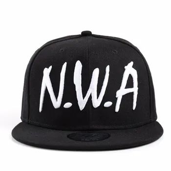 VORON noi Compton Hip-hop Rapper Snapback sport de Baseball Capac Vintage Negru NWA scrisoare Gangsta pălărie de Hip-hop