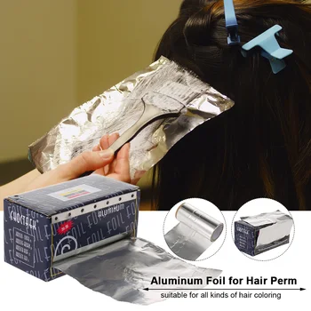 Folie de aluminiu pentru Par Permanent Hair Styling Păr Colorat Instrumente Salon de Coafură Consumabile Folie de Aluminiu pentru Îngrijirea Părului