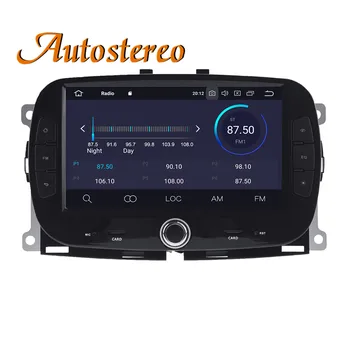 Pentru Fiat 500-2019 PX6 DSP Android 10.0 4GB+64GB Radio Auto Navigație GPS, Stereo, Player Multimedia, Radio Capul Unitate Recorder