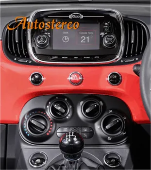 Pentru Fiat 500-2019 PX6 DSP Android 10.0 4GB+64GB Radio Auto Navigație GPS, Stereo, Player Multimedia, Radio Capul Unitate Recorder