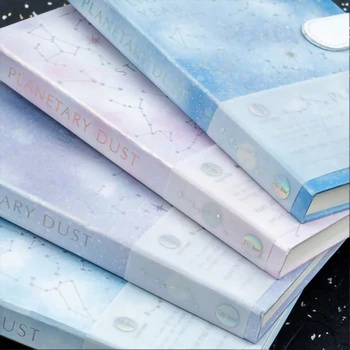 Scoala Notepad cu Punctate de Pagini de Rețea Stele iubit Planificator Lunar Agenda Organizator Drăguț Jurnal de Călătorie Notebook Cadou de Papetărie