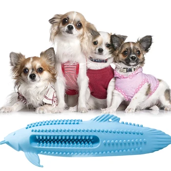 Noul Silicon Moale Pește Pisică Jucărie De Ros Pisica Periuță De Dinți De Curățare Dinte Interactive Jucărie Pisica Pisica Molar Jucărie Animal De Casă Supplies