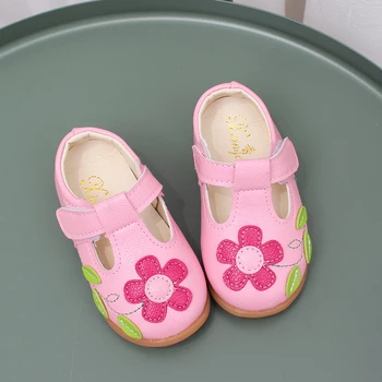 1 2 3 4 5 6 7 8 yearsflower copii toddler fetita plat pantofi fete pantofi de școală