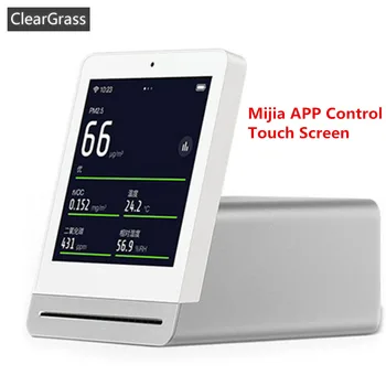 Youpin ClearGrass Aer Monitor IPS Touch Screen Calitatea Aerului PM2.5 Detector Higrometru Termometru Senzor de CO2 Metru de Monitor Tester