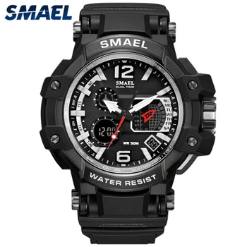 SMAEL Bărbați Ceasuri Sport LED Ceas Digital Impermeabil Noua Moda Casual Cuarț Ceas Barbati Ceas Militar Relogio Masculino