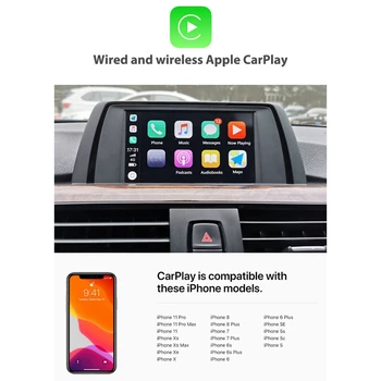 Masina Wireless Carplay Activator Android Auto Cutie de Interfață Pentru-BMW CIC 1 2 3 4 5 6 7 Seria E60 E70 E71 E84 F01 F02 F10