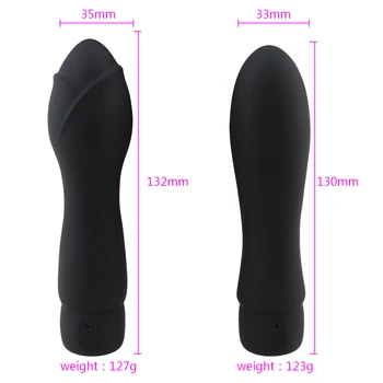 Penis artificial Vibratoare 10 Viteza Stimulator Clitoris AV Vibrator Magic Wand Impermeabil Jucarie Sexuala pentru Femeie USB Reîncărcabilă Produse pentru Adulți