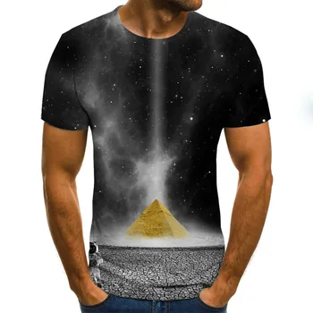 Urangutan model 3D T-shirt cu maneci scurte de vara barbati de moda de top animal print 3DT cămașă îmbrăcăminte pentru bărbați