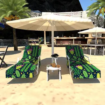 Multi-Funcțional Leneș Șezlong, Prosop De Plajă Leneș Beach Lounge Scaun Acoperă Prosop Geanta Șezlong Pereche De Vacanță Grădină