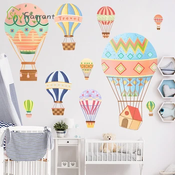 Desene perete autocolant balon cu aer cald, auto-adeziv camera copii autocolante decorare camera copilului dormitor decor de perete decor acasă