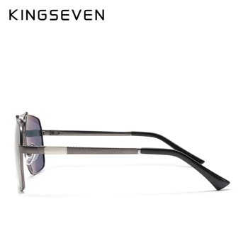 KINGSEVEN Nou Clasic Unisex Brand Bărbați ochelari de Soare Polarizat de Aluminiu de Conducere de sex Masculin Ochelari de Soare de Lux Nuante UV400 Oculos