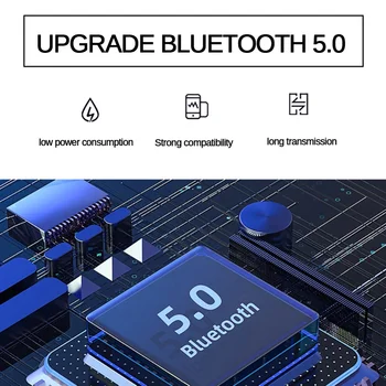 B5 Elegant Touch Control TWS Bluetooth 5.0 Mini Impermeabil Sport Căști Căști HiFi Stereo setul cu Cască cu Încărcare Cutie