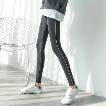 Femei Jambiere Stil coreean Slab Glezna-lungime Solidă Toate se Potrivesc Femei Plus Dimensiune Moda Casual Slim Fit Elevii Subțire Legging