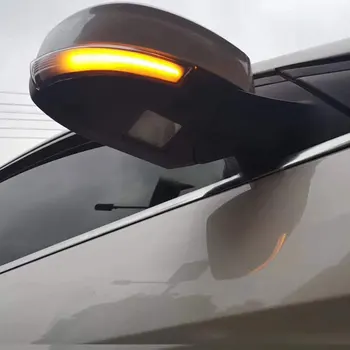 2 buc Dinamic Turn Semnal de Lumină LED-uri Laterale Aripa Oglinda Retrovizoare semnalizator Pentru Ford Kuga Scape EcoSport 2013-2018