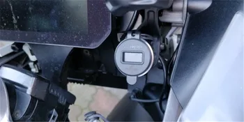 4.2 Un Dual USB Adaptor Bricheta de Afișare Tensiune Încărcător Pentru BMW F800GS F650GS F700GS R1200GS Motocicleta Plug