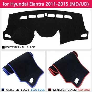 Pentru Hyundai Elantra 2011 2012 2013 MD UD Avante Anti-Alunecare Mat tabloul de Bord Pad Acoperire Parasolar Dashmat Anti-UV Accesorii