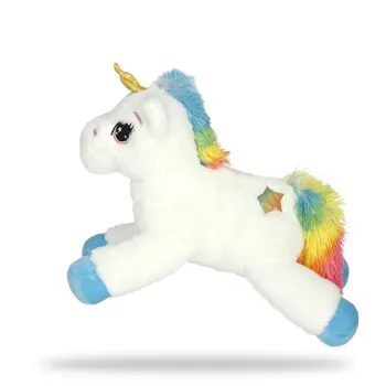 40cm CONDUS de Pluș Aprinde Jucării Unicorn Animale de Pluș Jucării de Pluș Drăguț Cal Ponei de Jucarie Papusa Moale Jucării pentru Copii de Craciun Cadouri de Ziua de nastere