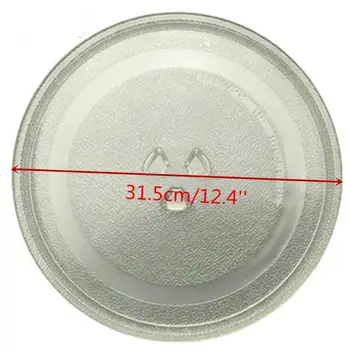 315mm Univeral Cuptor cu Microunde Sticla Platan Tava pentru Discuri Platan tip Y fundul Plat Palet Plăci pentru Midea/Omega/Conia îngroșa