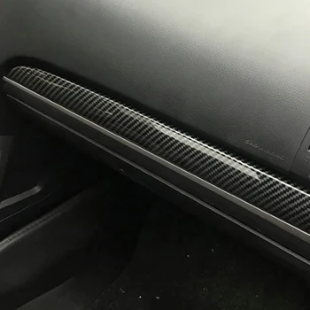 Pentru Subaru XV 2012 - ABS, Fibra de Carbon Cereale Centrală de Control tabloul de Bord Instrument de Acoperire Ornamente Benzi Accesorii