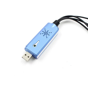 2018 USB 2.0 Card de Captura Video Converter Audio-Video Grabber Adaptor TV Tuner pentru Calculator Win XP 7 8 10 NTSC PAL