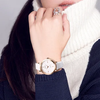 SKMEI Brand Ceasuri Femei de Lux din Piele de Femeie Uita-Montre Femme Doamnelor Moda Cuarț Încheietura Ceasuri Ceas Reloj Mujer