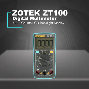 Multimetru Digital Ampermetru Voltmetru cu Rezistență Frecvență de fundal Metru de tensiune cu Diode Frecvență ZT98 ZT100 ZT101 ZT102
