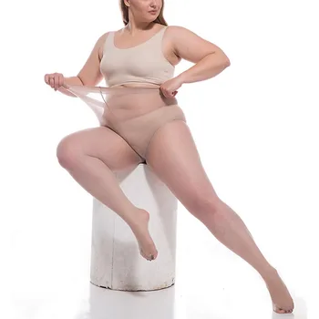 Moda femei Subțire de Mari Dimensiuni Dresuri Anti-cârlig Rezistent la Rupere Super Elastic Magice T Picioare fără Sudură Chilot Plus Dimensiune Nylon