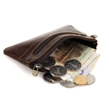 12.7x7.6cm cu fermoar geanta moneda cardului femei portofel mic de sus strat de piele liberă numele logo gravură personalizată cadou
