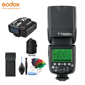 Godox TT685F TT685 Speedlite Flash TTL Wireless 2.4 G Wireless HSS 1/8000s pentru Fujifilm X-Pro2/X-Pro1/X-T10/X fotografie aparat de Fotografiat