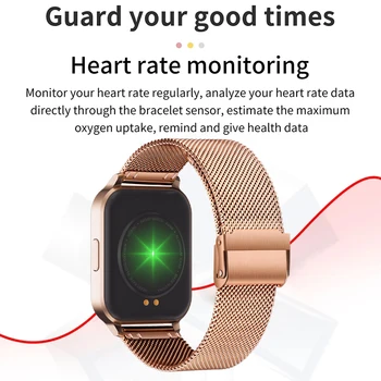 LIGE Nou Ecran Color Smart Watch Femei barbati Full Touch de Fitness Tracker Tensiunii Arteriale Ceas Inteligent Femei Smartwatch pentru Xiaomi