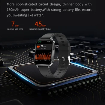 LIGE Nou Ecran Color Smart Watch Femei barbati Full Touch de Fitness Tracker Tensiunii Arteriale Ceas Inteligent Femei Smartwatch pentru Xiaomi