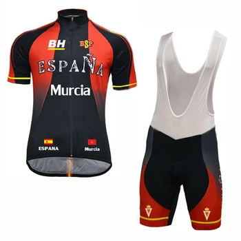 NOUL Spania Murcia BH ciclism jersey iute Uscat biciclete biciclete imbracaminte ropa ciclismo scurt Ciclism Seturi de Gel pad