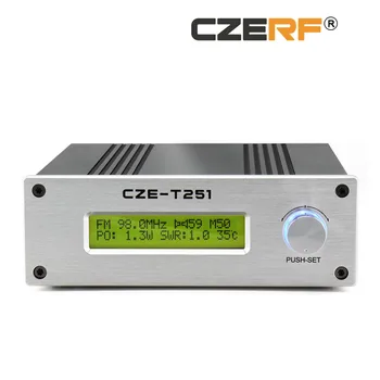 CZE-T251 25W wireless cu rază lungă transmițător fm mini amplificator audio 87-108MHz Reglabil