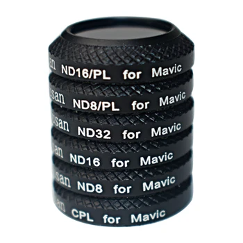 CPL+ND8+ND16+ND32+ND8/PL+ND16/PL pentru Mavic Pro Multi Acoperite Kit de filtre pentru DJI Mavic Pro Drona Quadcopter mavic pro accesorii
