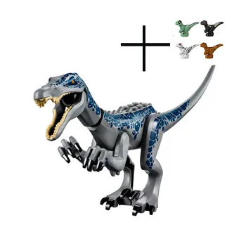 5Pcs Jurassic Blocuri Dinozauri Cifre Cărămizi Tyrannosaurus Rex Indominus Rex mi-Rex Asamblat Jucarii Copii