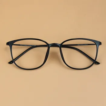 2020 Bărbați Vintage Marca Ultra-light Geek Oțel Carbon Rama de Ochelari Femei Super-Mare Tocilar Cadru Decorativ Miopie Ochelari de vedere