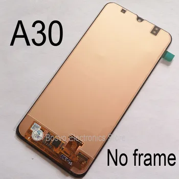 Pentru Samsung A30 LCD ecran display A305 cu touch cu rama de asamblare Înlocuirea pieselor de schimb A305F A305FD A305A