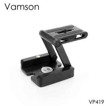 Vamson Accesorii Ori Z Tip Suport stativ Adaptor Trepied Eliberare Rapidă Placă pentru Gopro Hero 6 5 4 3 pentru Camera DSLR VP419