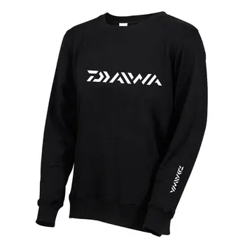 Daiwa 2021 Primavara Toamna Țină de Cald Bărbați Haine pentru Pescuit Tricou Fermoare Jacheta Sport în aer liber, Jachete Îmbrăcăminte Pescuit DAIWA