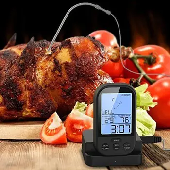 Multifunctional Wireless Grătar Termometru Electronic GRĂTAR de Bucătărie Termometru Alimentar